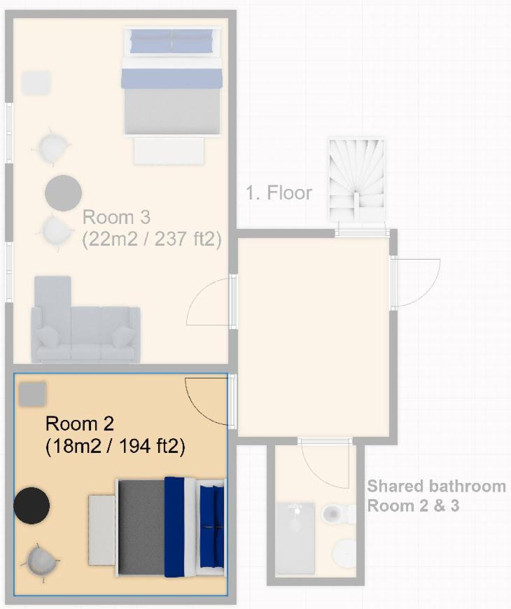 Rheinstream Guesthouse Bâle Chambre photo