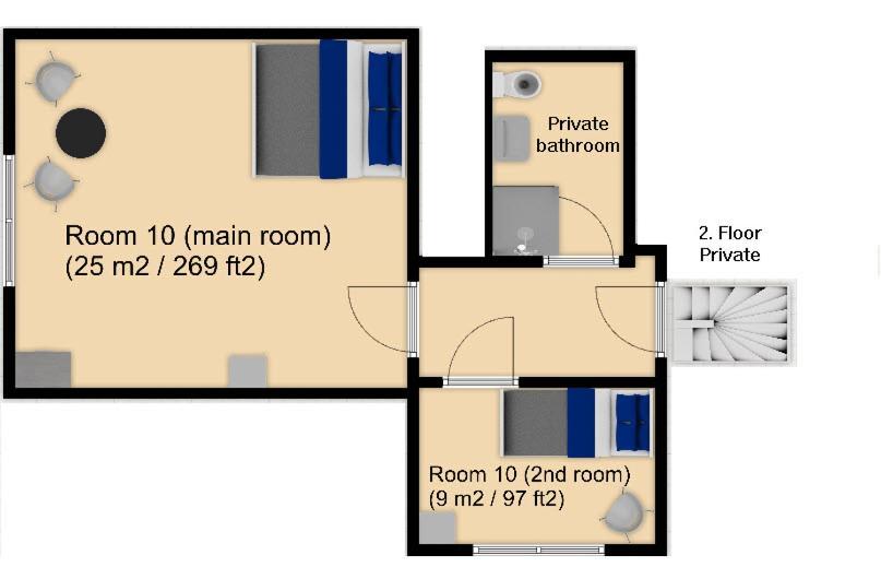 Rheinstream Guesthouse Bâle Chambre photo