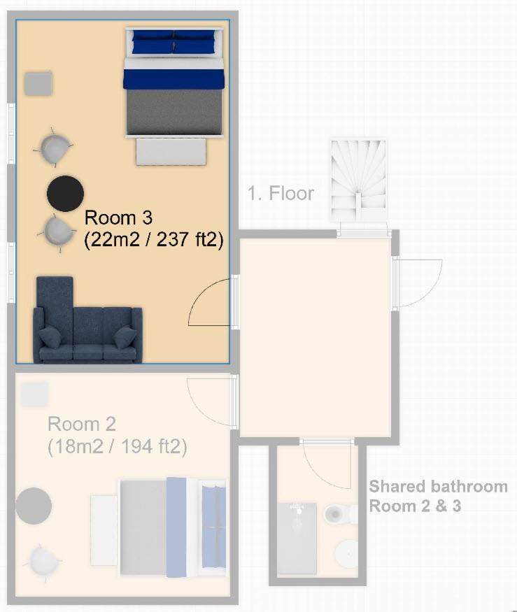 Rheinstream Guesthouse Bâle Chambre photo